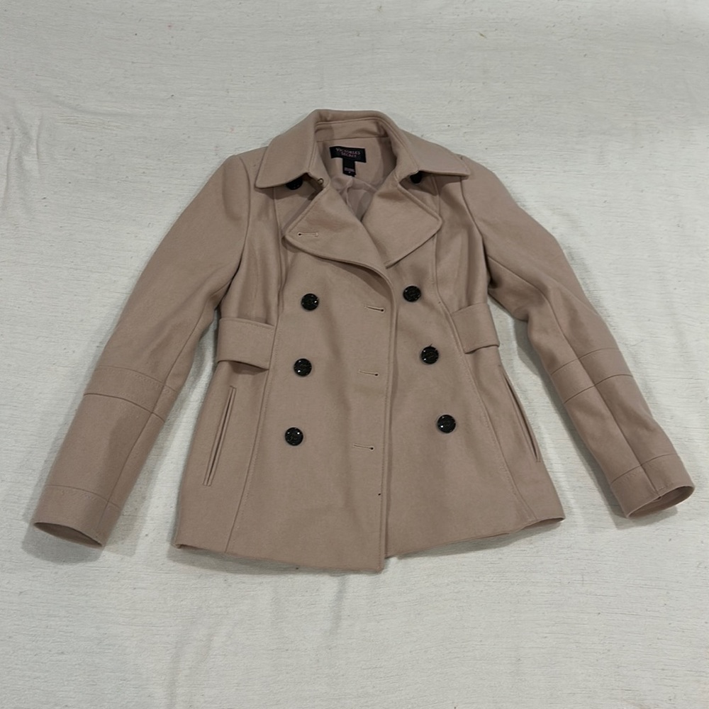 Beige Peacoat, barely worn, size 2